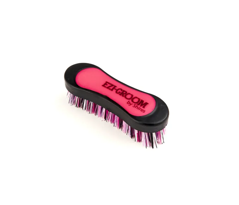 Shires EZI-GROOM Grip Hoof Brush in Pink